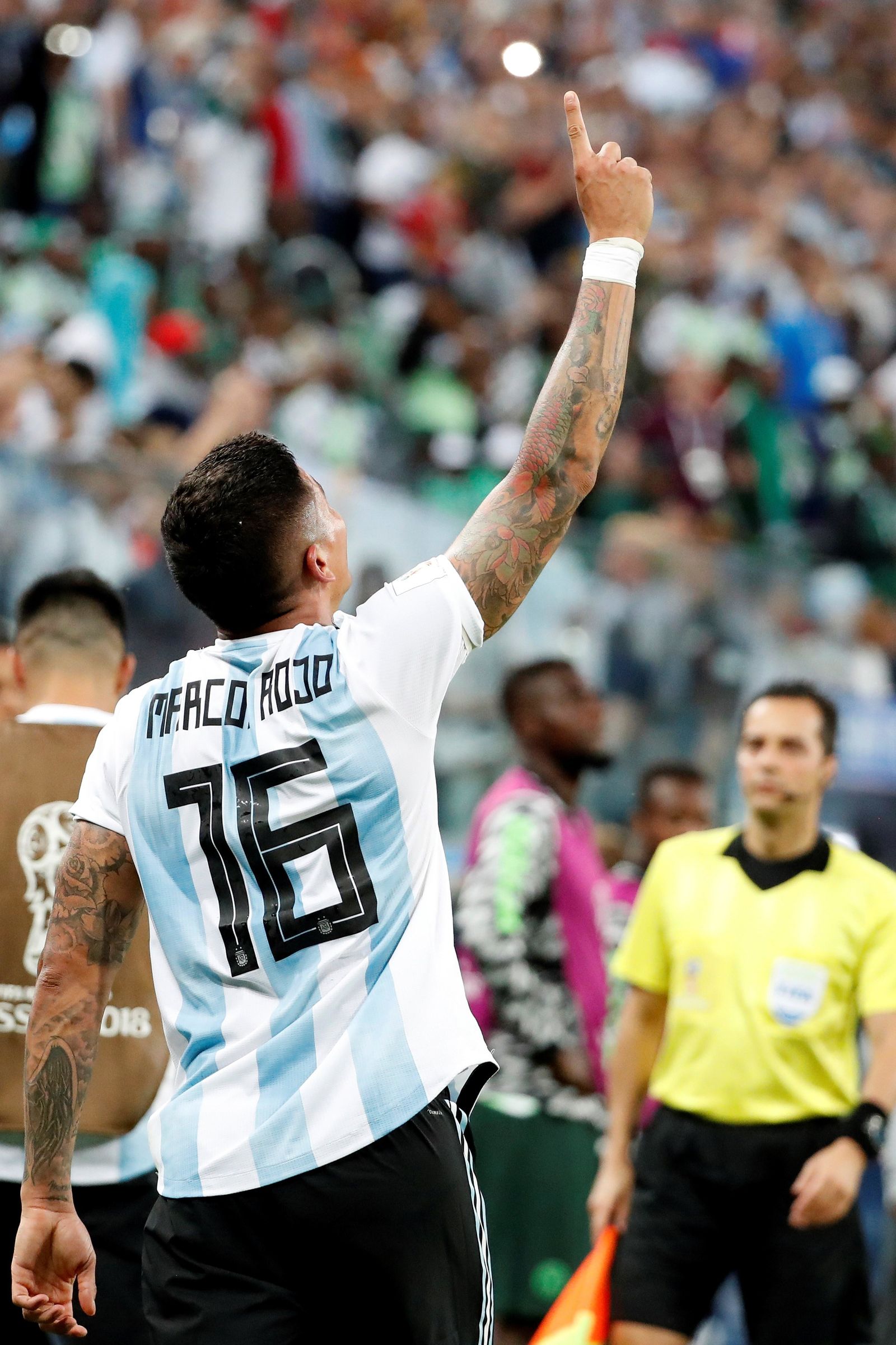 Las imágenes del Nigeria-Argentina