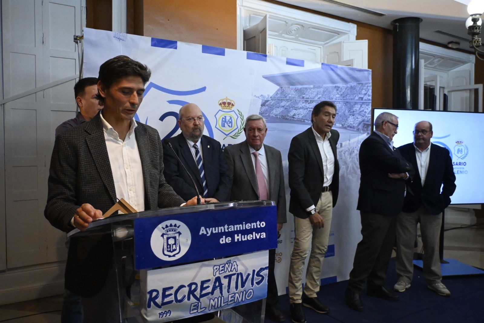 Acto de celebración del 25 aniversario de la Peña Cultural Recreativista 'El Milenio' en imágenes
