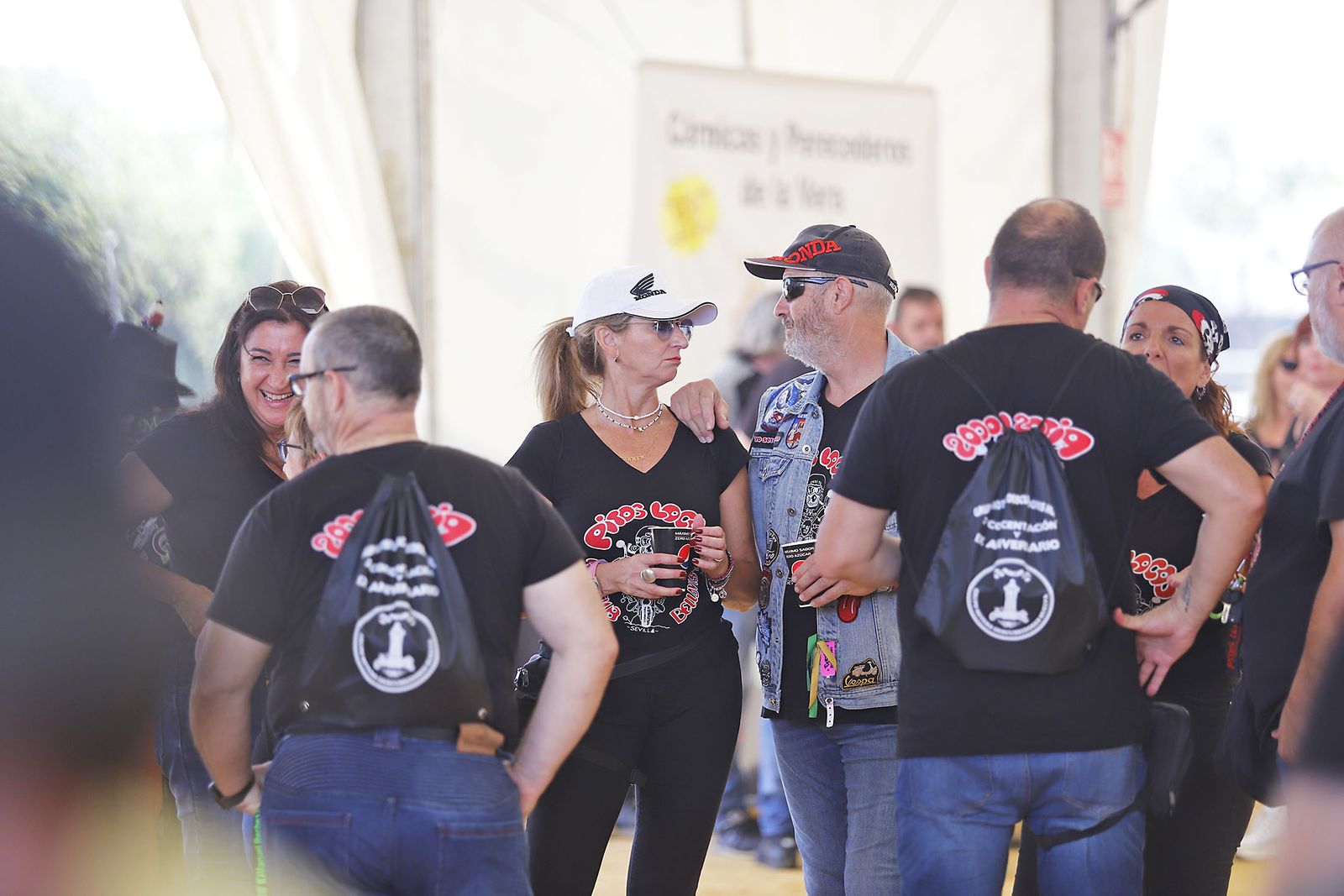 Imágenes de la Concentración del Grupo Motero Descubridores en Huelva