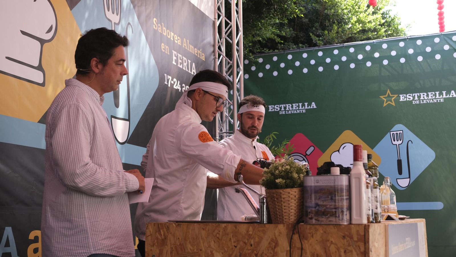 Demostración gastronómica de la Feria de Almería 2024, en imágenes