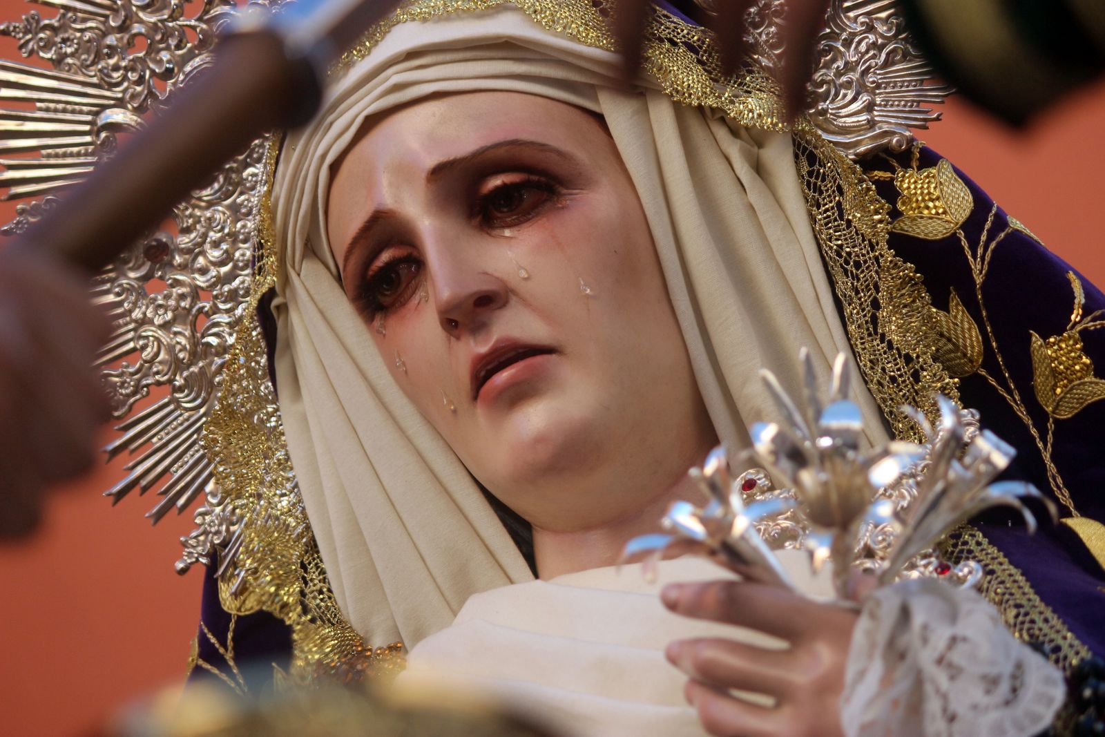 Las imágenes del Miércoles Santo en Puerto Real: Hermandad de la Vera-Cruz