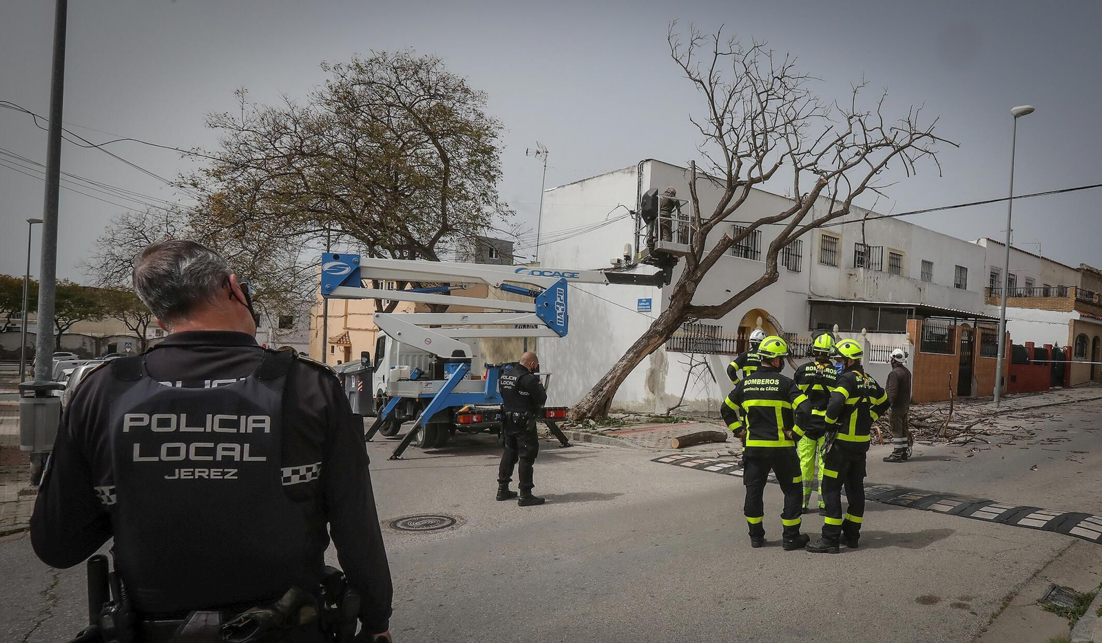 Imágenes de los destrozos ocasionados por el fuerte temporal