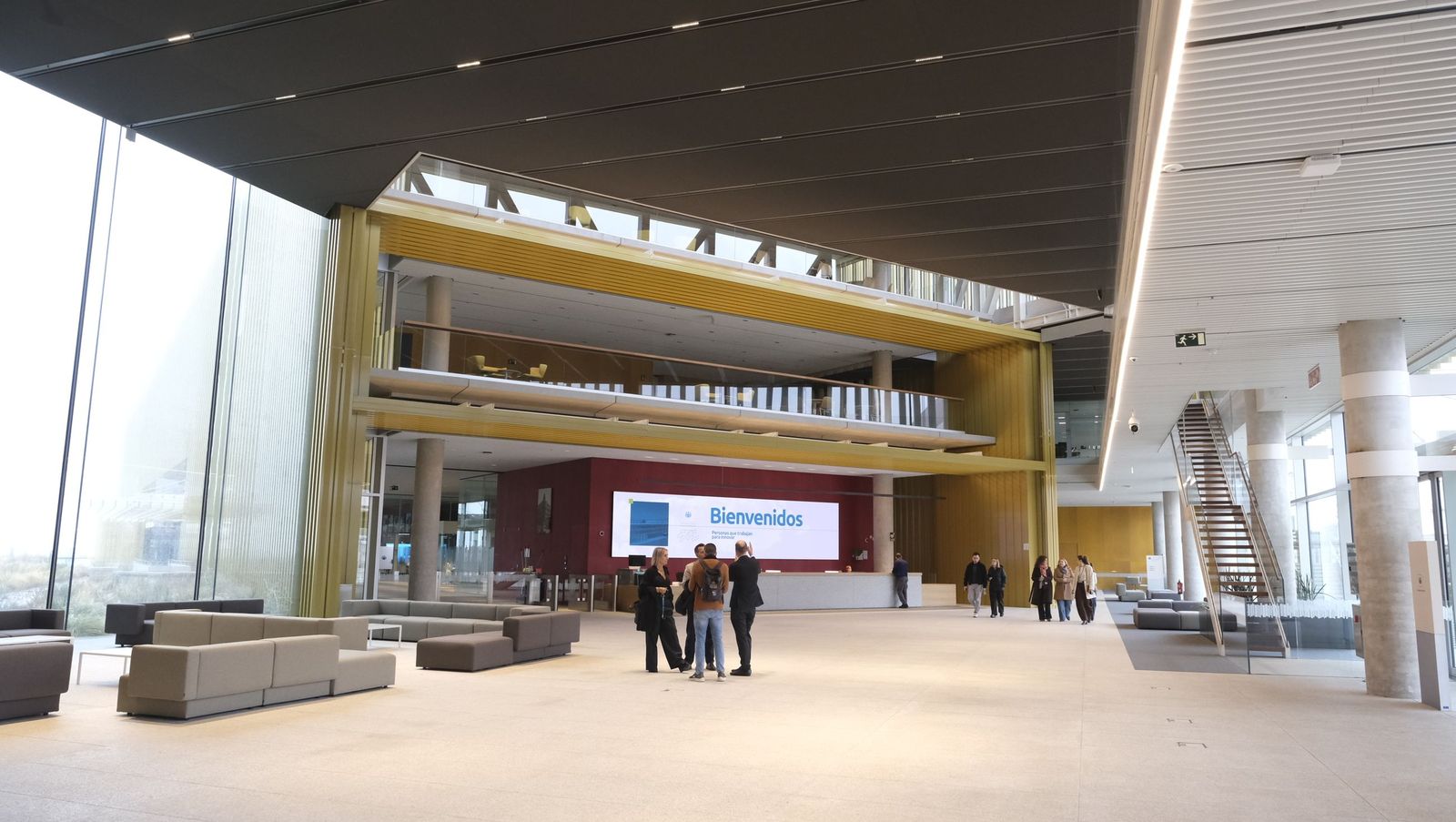 Así es por dentro el Centro Financiero Cajamar, en imágenes