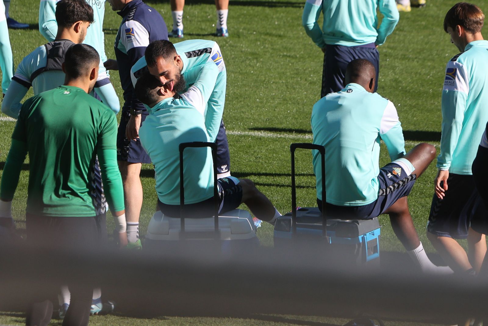 Las fotos del entrenamiento del Betis