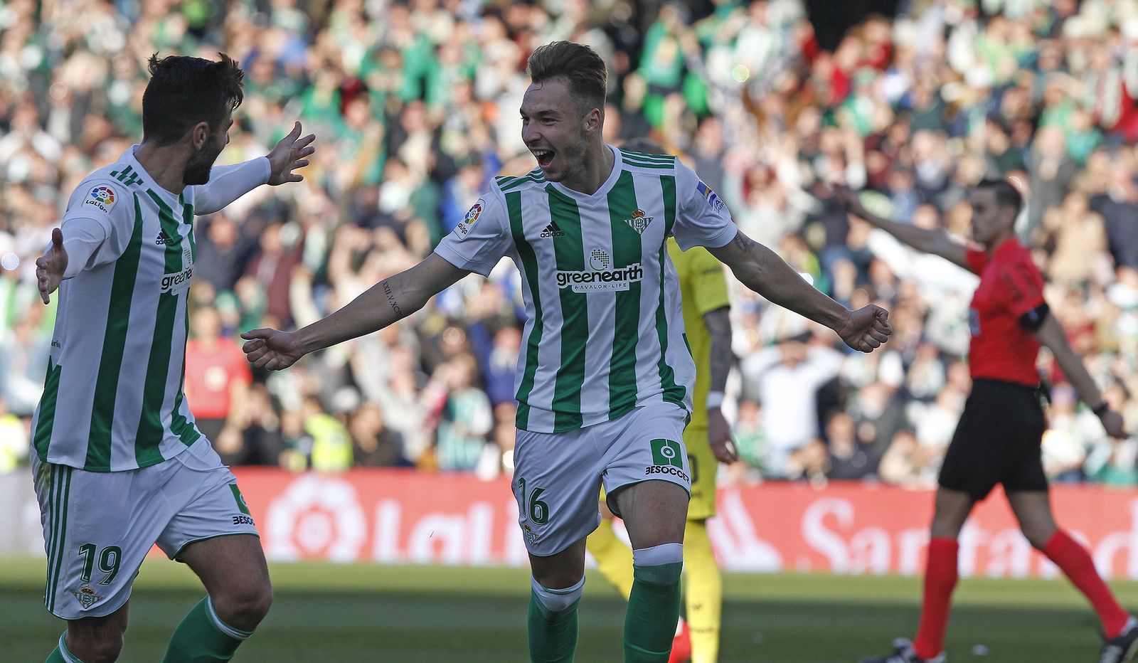 El Real Betis-Villarreal, en imágenes