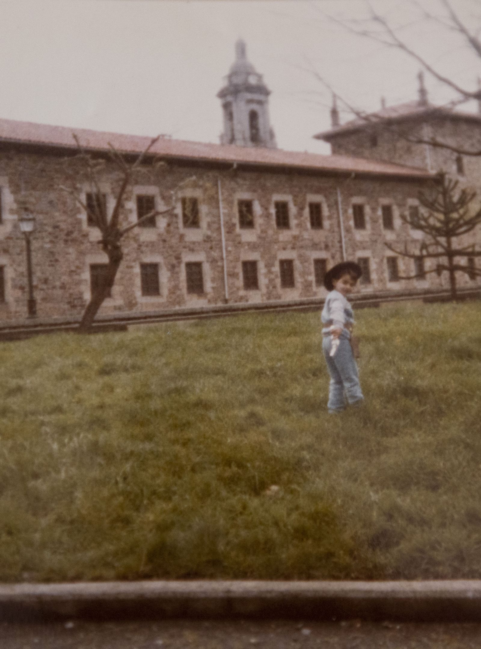 El cuartel de la Guardia Civil de Oñarte (Guipúzcoa).