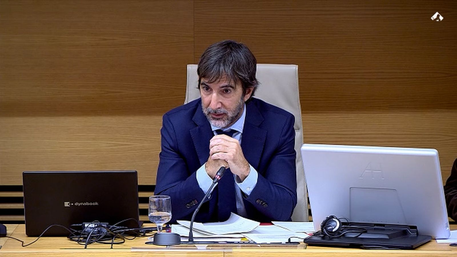 El director de Políticas Públicas en España y Portugal de Meta, José Luis Zimmermann, en el Congreso.