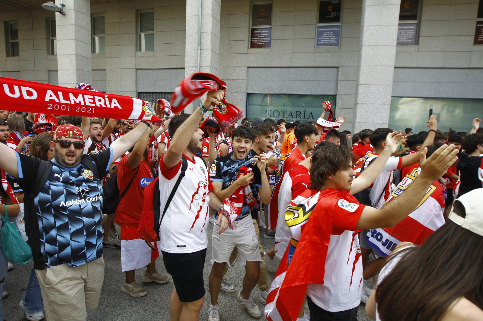 Imágenes del C.D. Leganés-U.D. Almería. Ascenso a la Liga Santander de Fútbol