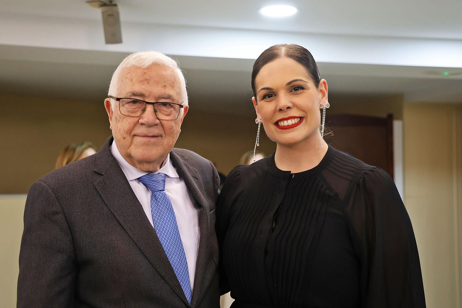 Imágenes del ambiente en la Exaltación a la Saeta de Huelva