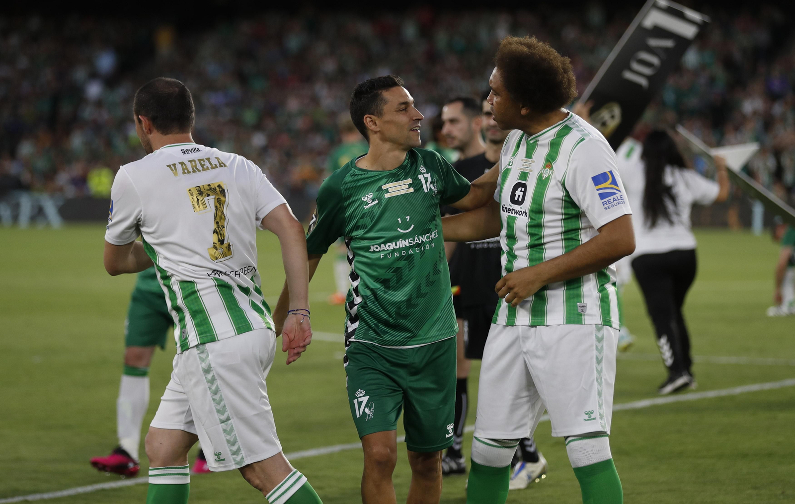 Las imágenes del partido de despedida de Joaquín