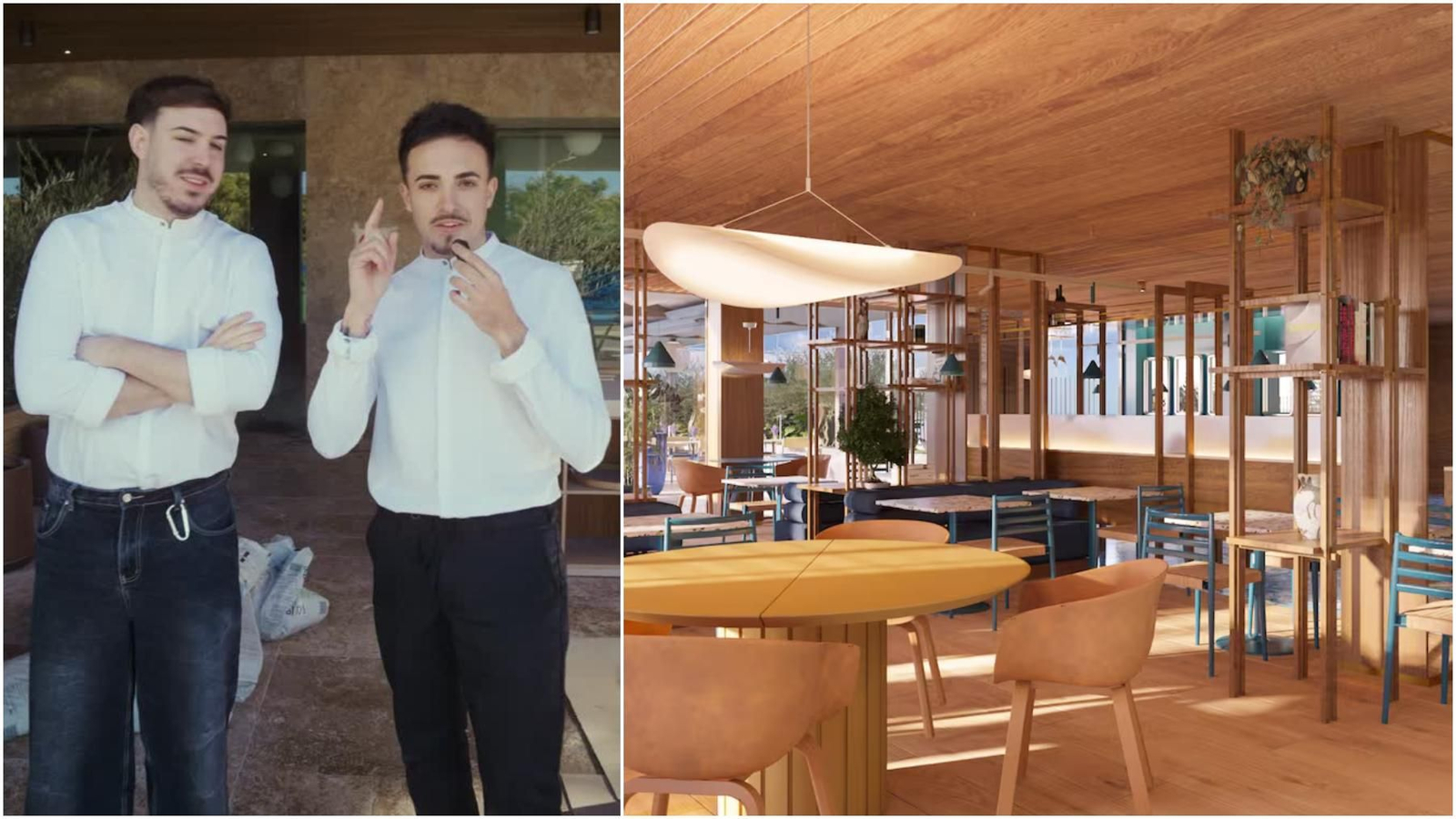 Javier Sanz y Juan Sahuquillo hablan sobre la apertura de Cañitas Maite y Eñe.