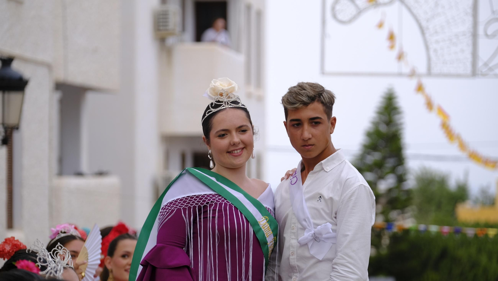 La popular carrera de cintas a caballo de las Fiestas de Mojácar, en imágenes