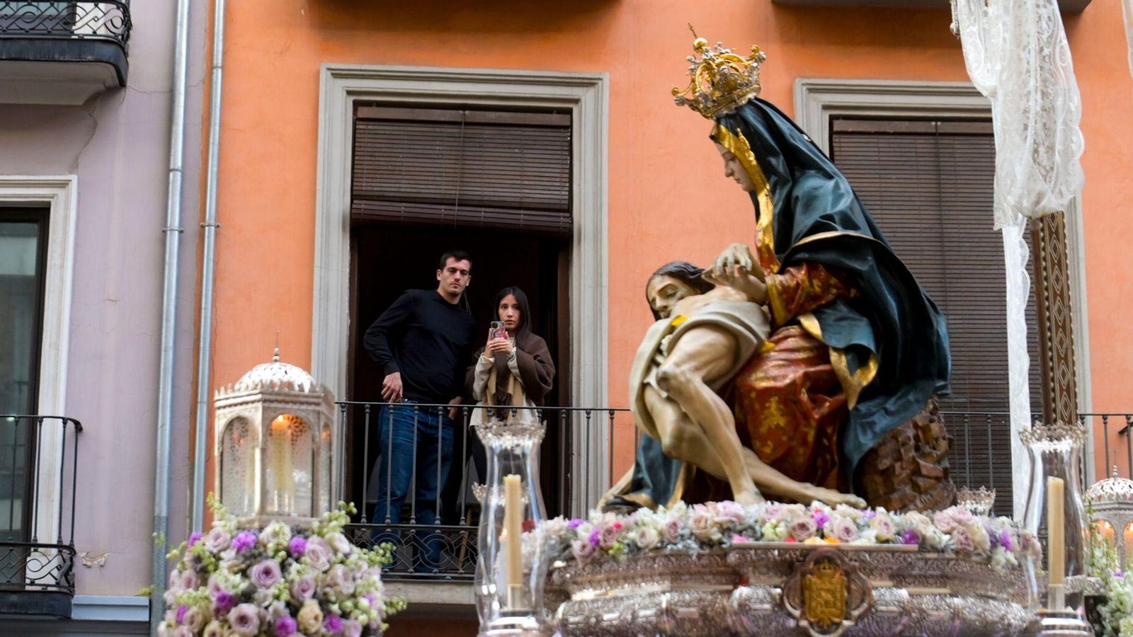 Nuestra Señora de las Angustias Coronada de Santa María de la Alhambra, Sábado Santo 2025