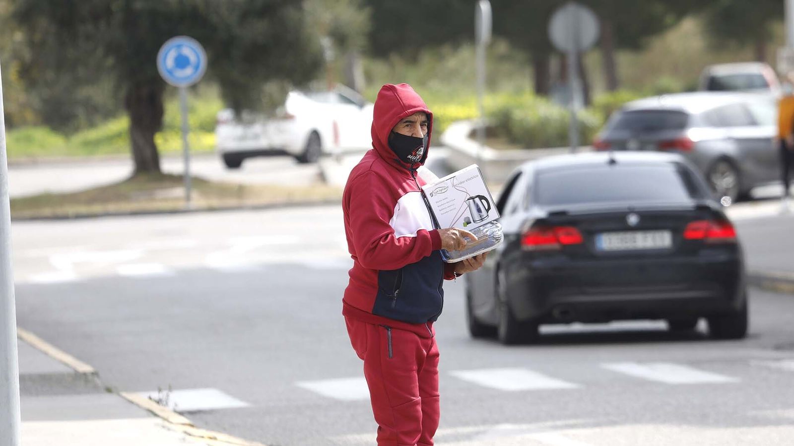 Las fotos del polígono de Palmones, tras el levantamiento del cierre  perimetral de Algeciras y Castellar