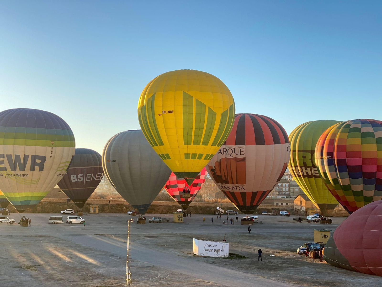 FOTOGALERÍA: El Geoparque a vista de globo aerostático