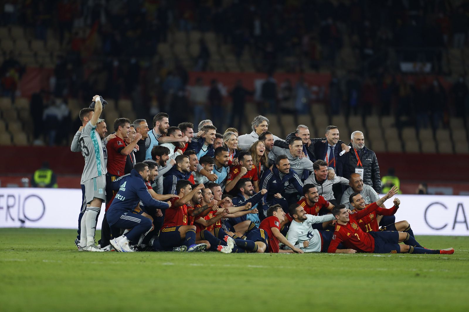 Las imágenes del España-Suecia