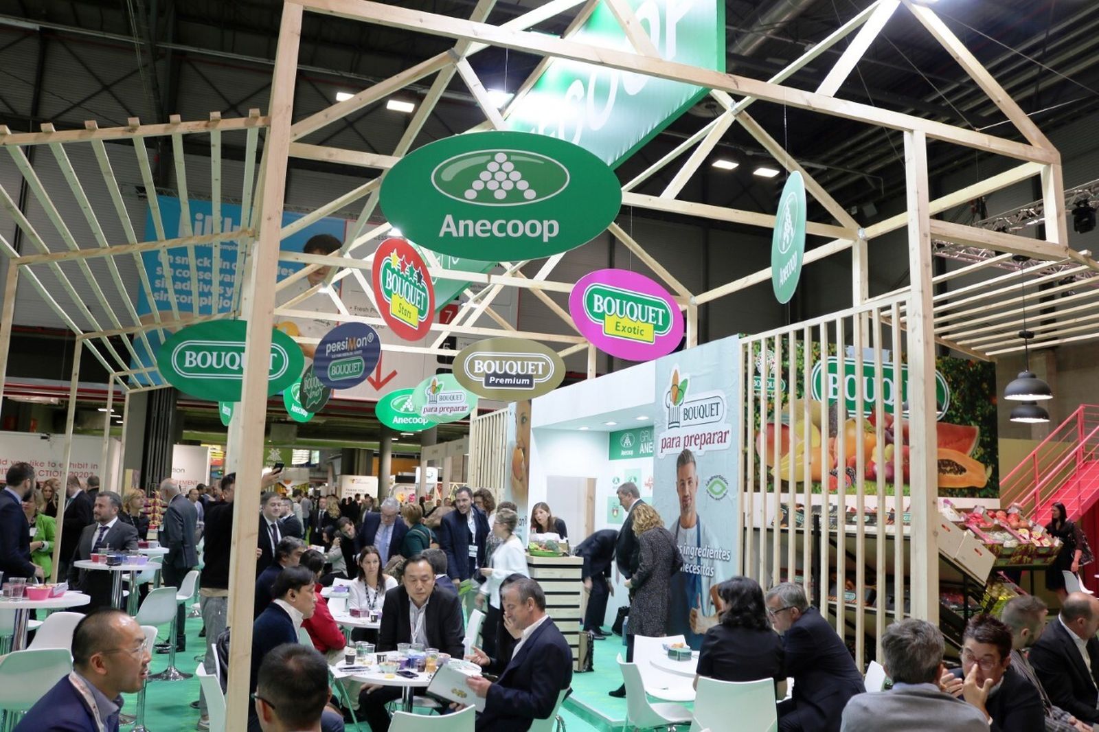 Imagen de archivo del stand de Anecoop en Fruit Attraction