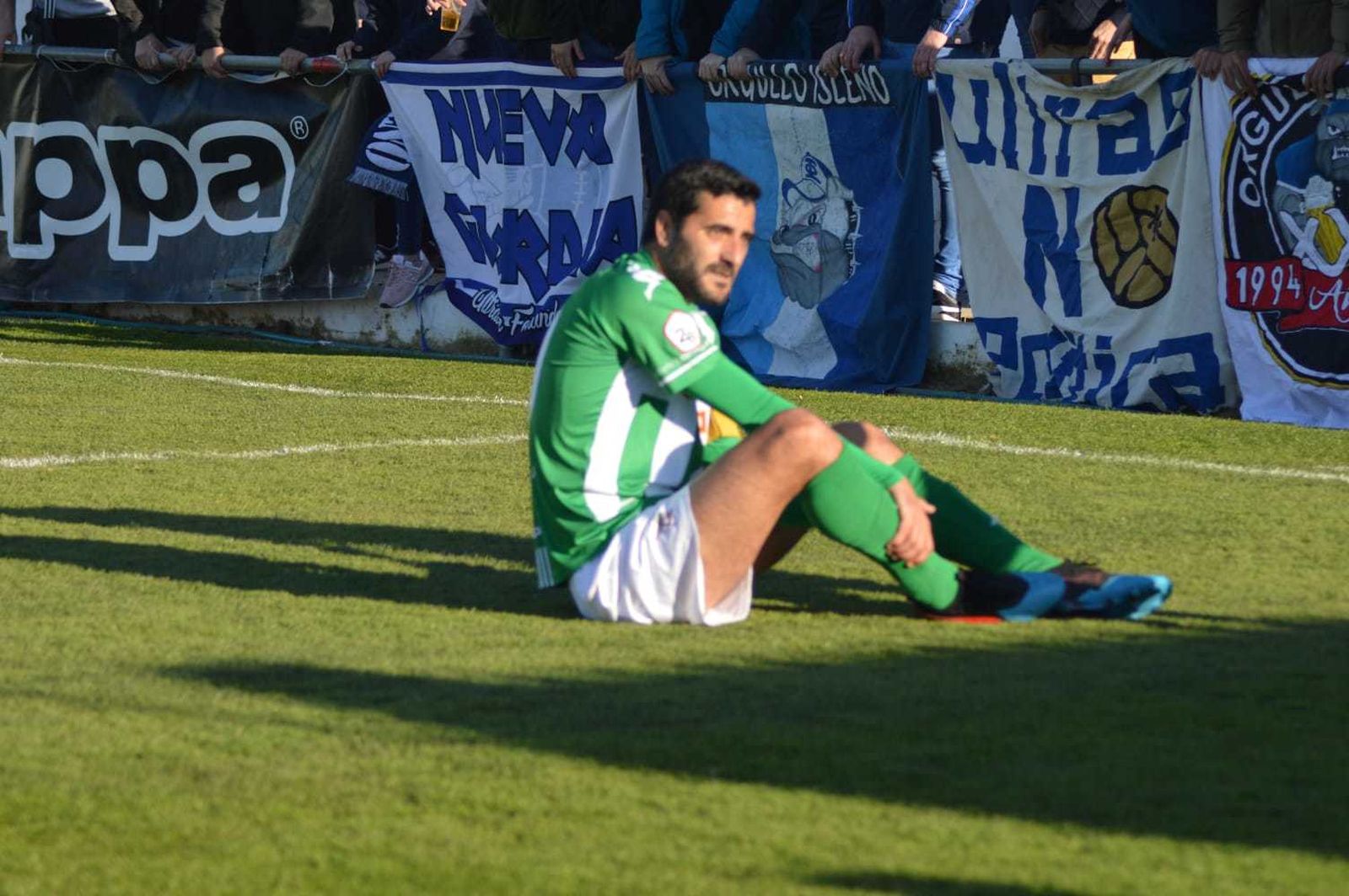 Dani Güiza marcó el primer gol del Atleti en Don Benito.