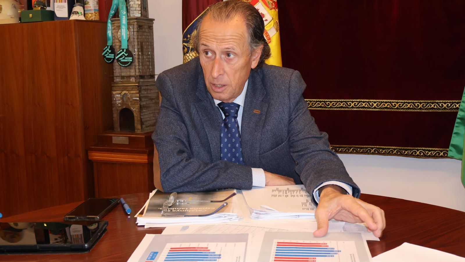 El alcalde de Chiclana, José María Román.