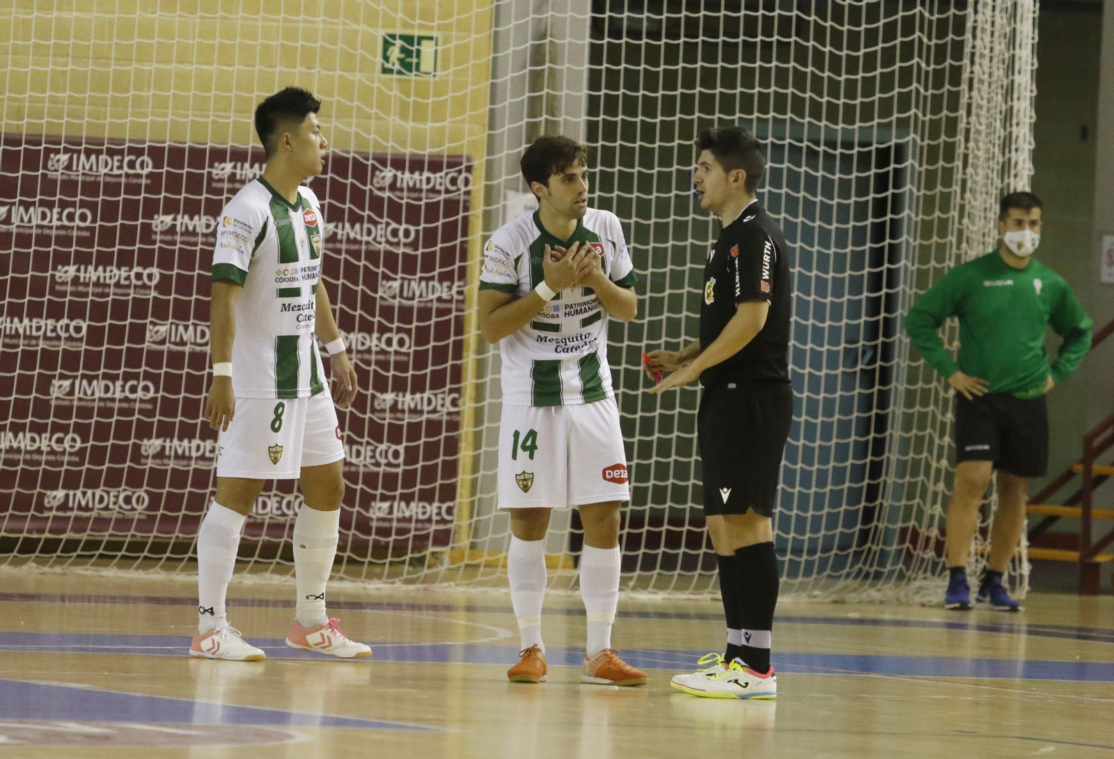 La derrota del Córdoba Futsal ante el Ribera Navarra, en imágenes