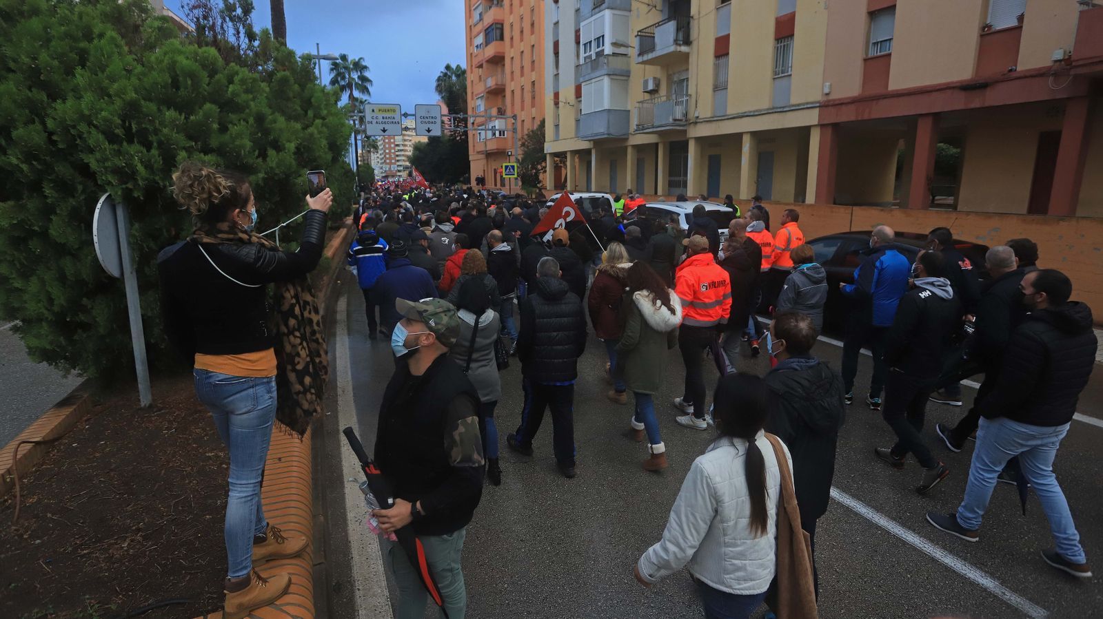 Fotos de la manifestación del metal en Algeciras