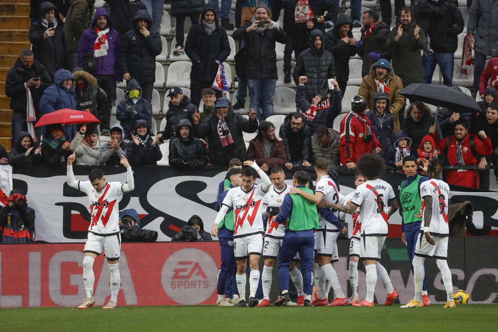 Rayo Vallecano -  Sevilla FC: todas las fotos del partido de Liga