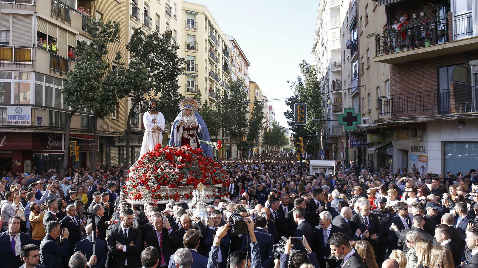 Las fotos del traslado del Cautivo