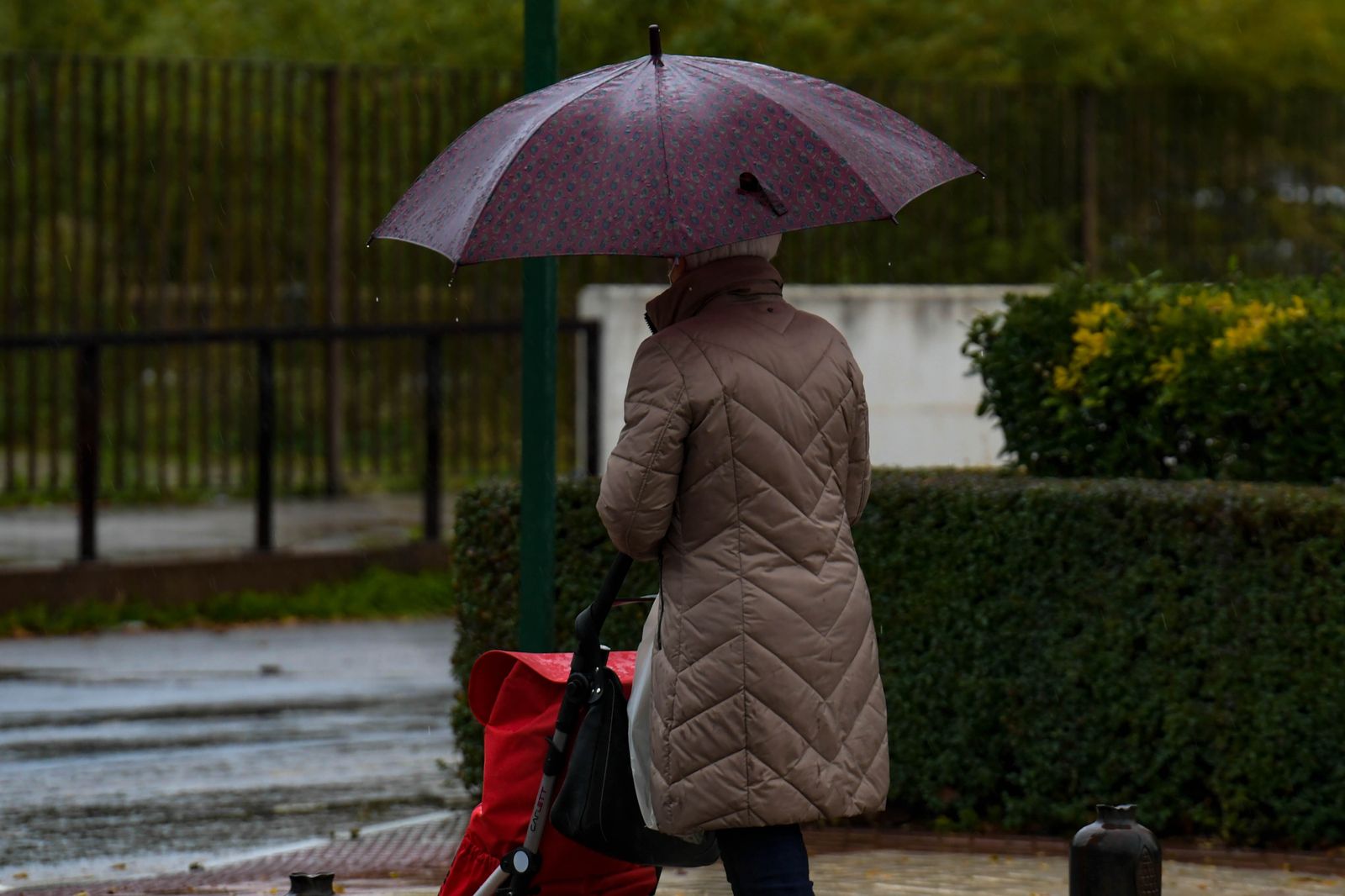 La Costa del Sol registra dos jornadas consecutivas de lluvias.
