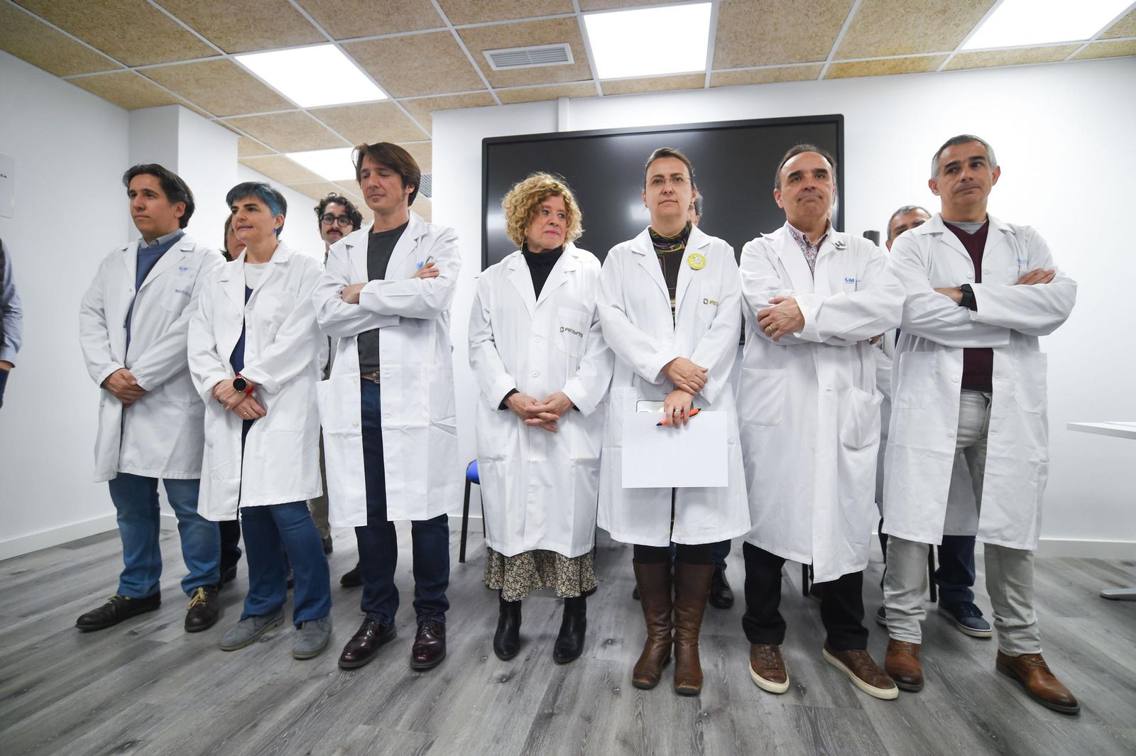 Imagen de archivo de sanitarios de atención primaria