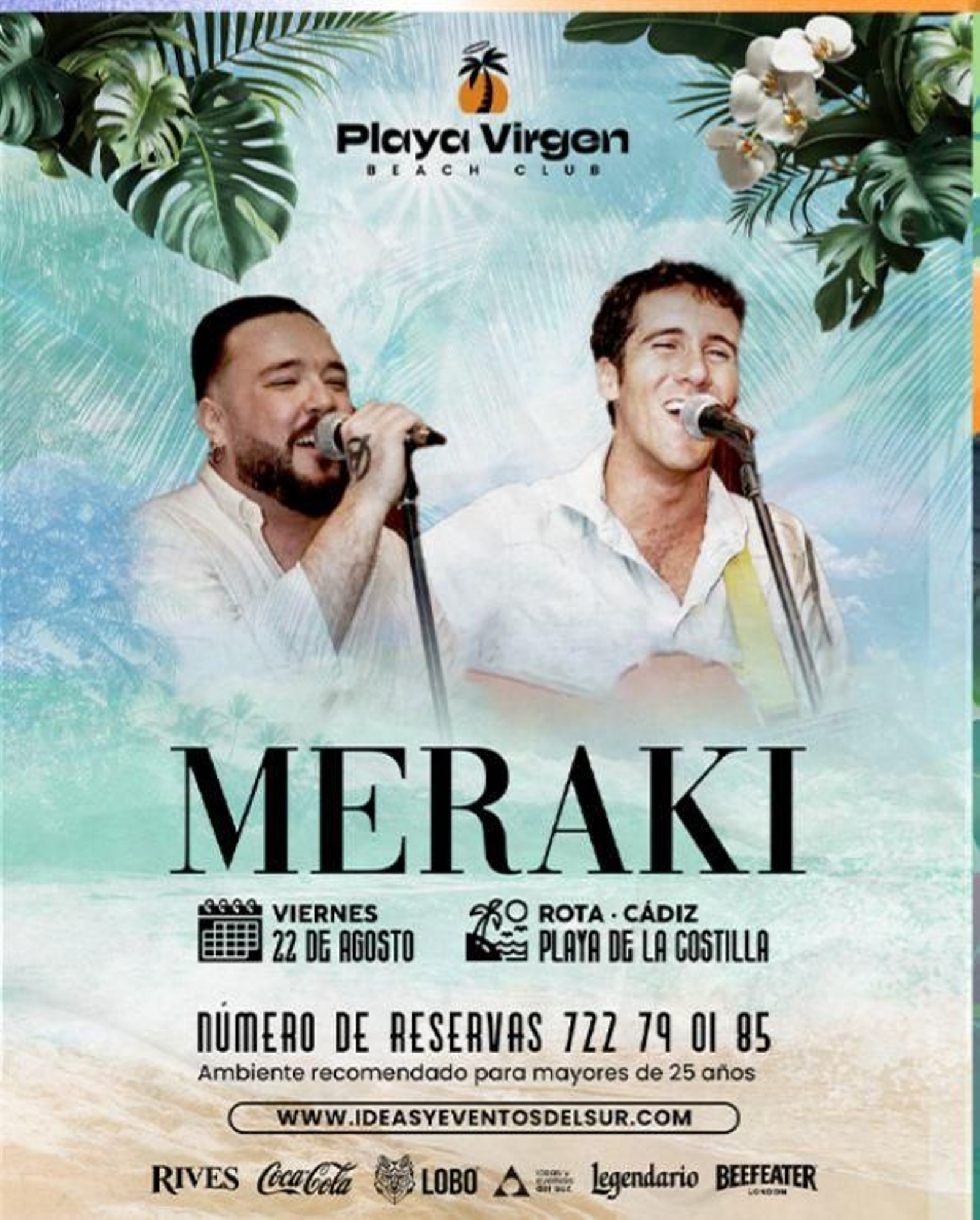 Meraki, en Playa Virgen Beach Club. Rota.