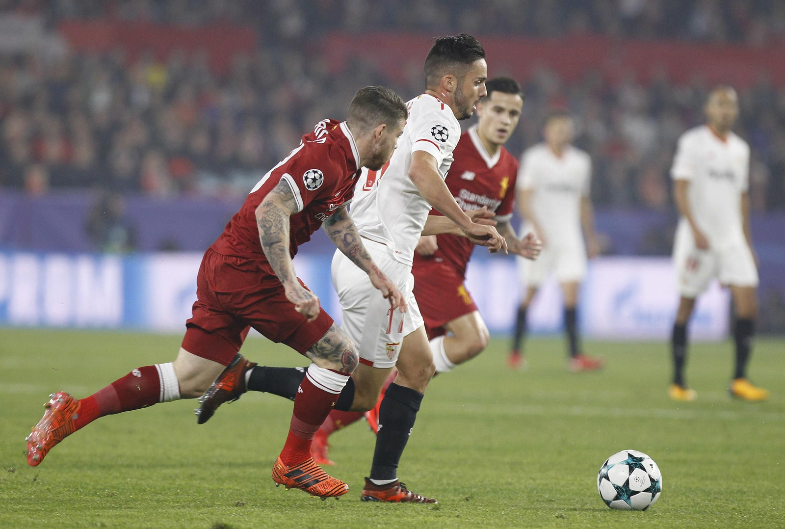 las imágenes del Sevilla-Liverpool