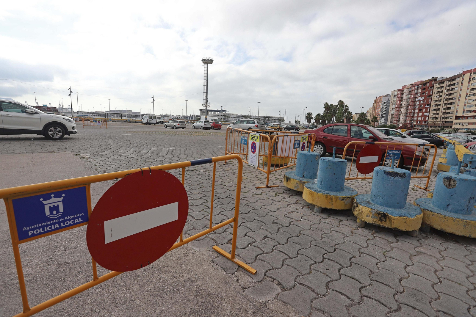 El acceso al Llano Amarillo, prohibido desde este domingo.