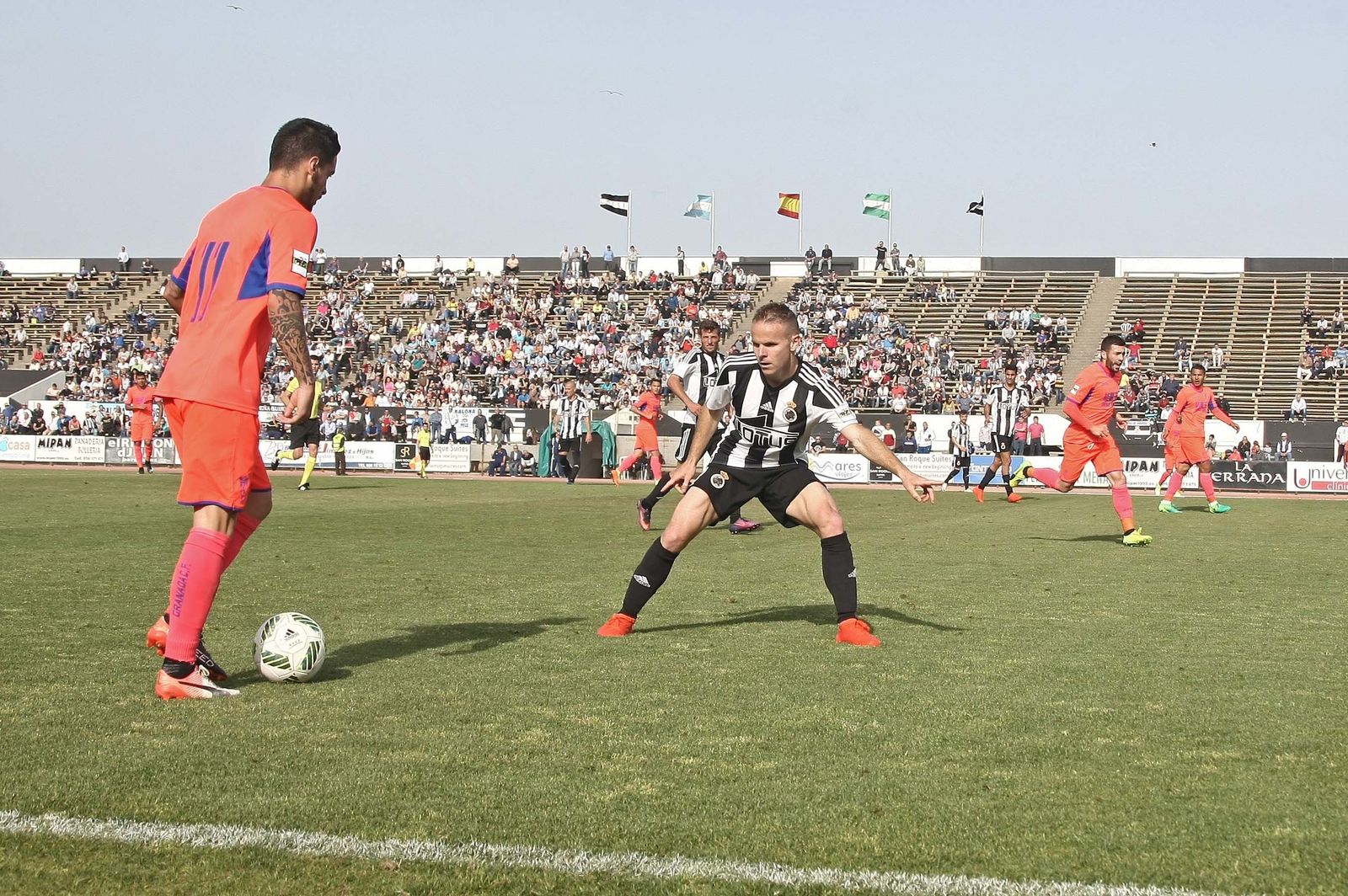 Las imágenes del Balona-Granada B