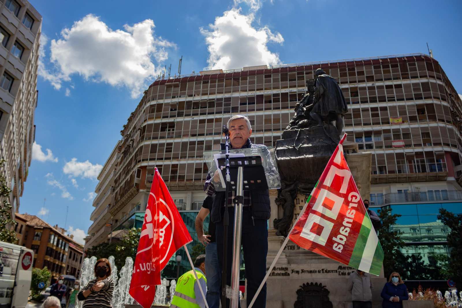 Fotos: Manifestación del 1º de Mayo en Granada