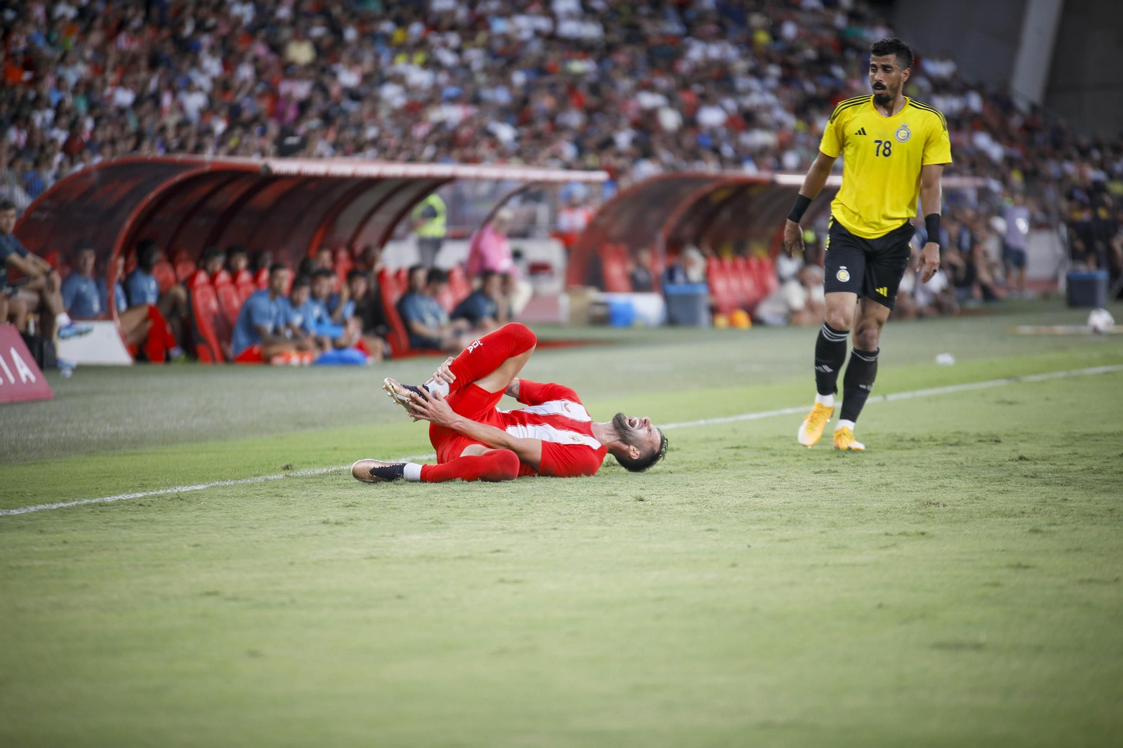 Imágenes del UD Almería-Al-Nassr, Memorial Juan Rojas
