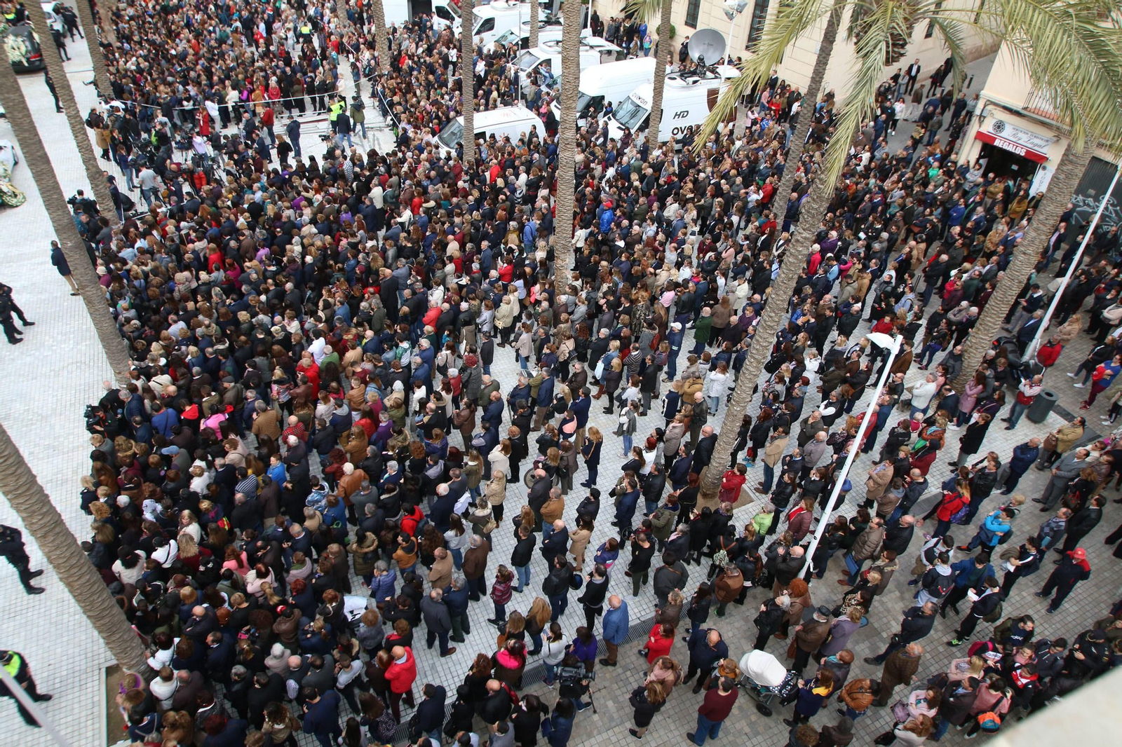 Las imágenes del funeral de Gabriel