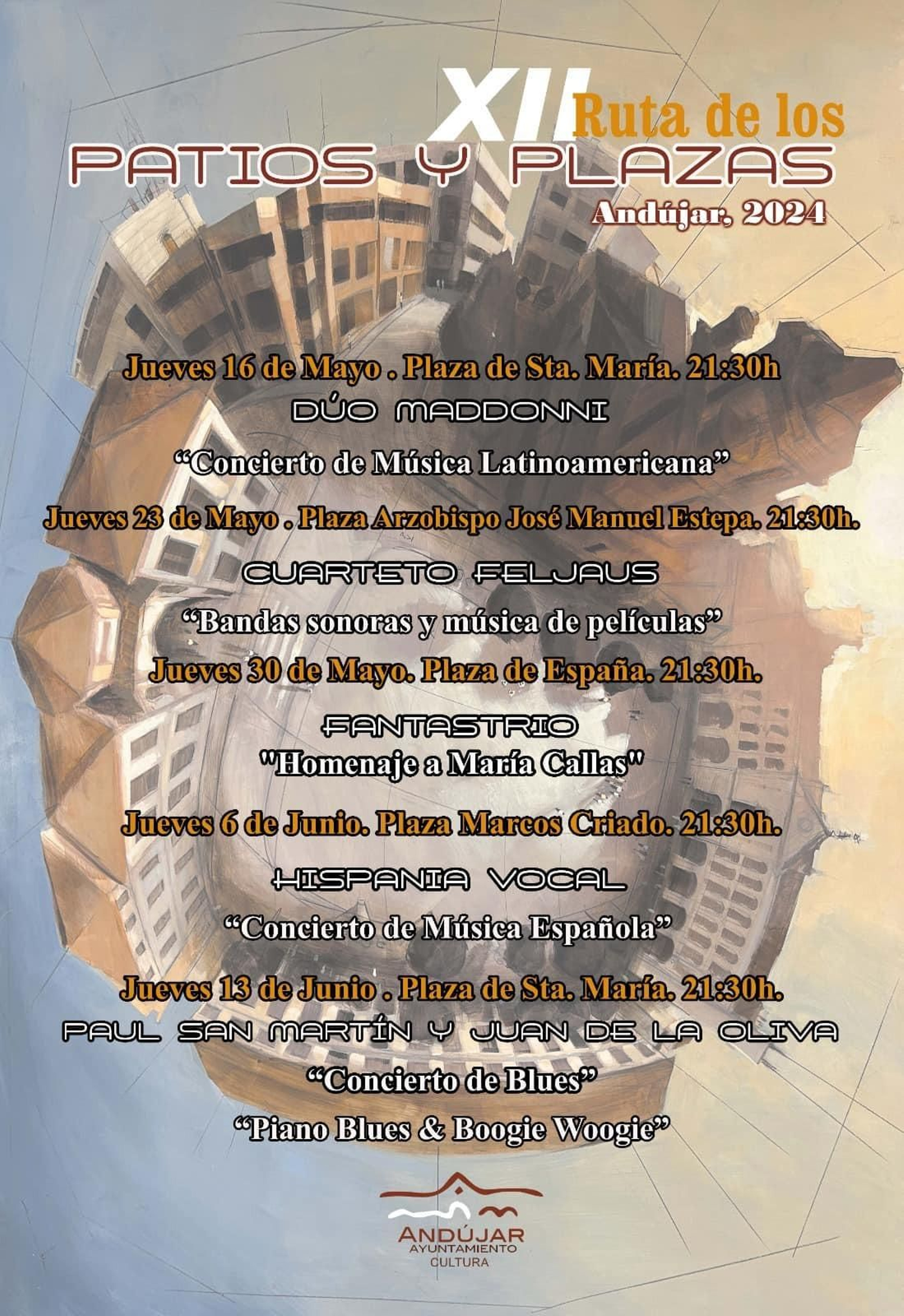 Andújar celebra la edición número doce de esta ruta musical y patrimonial.