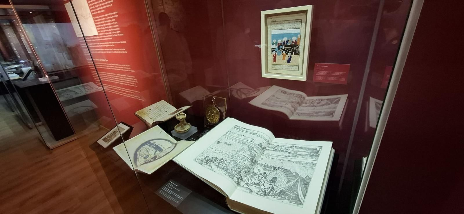 Uno de los manuscritos de la exposición.