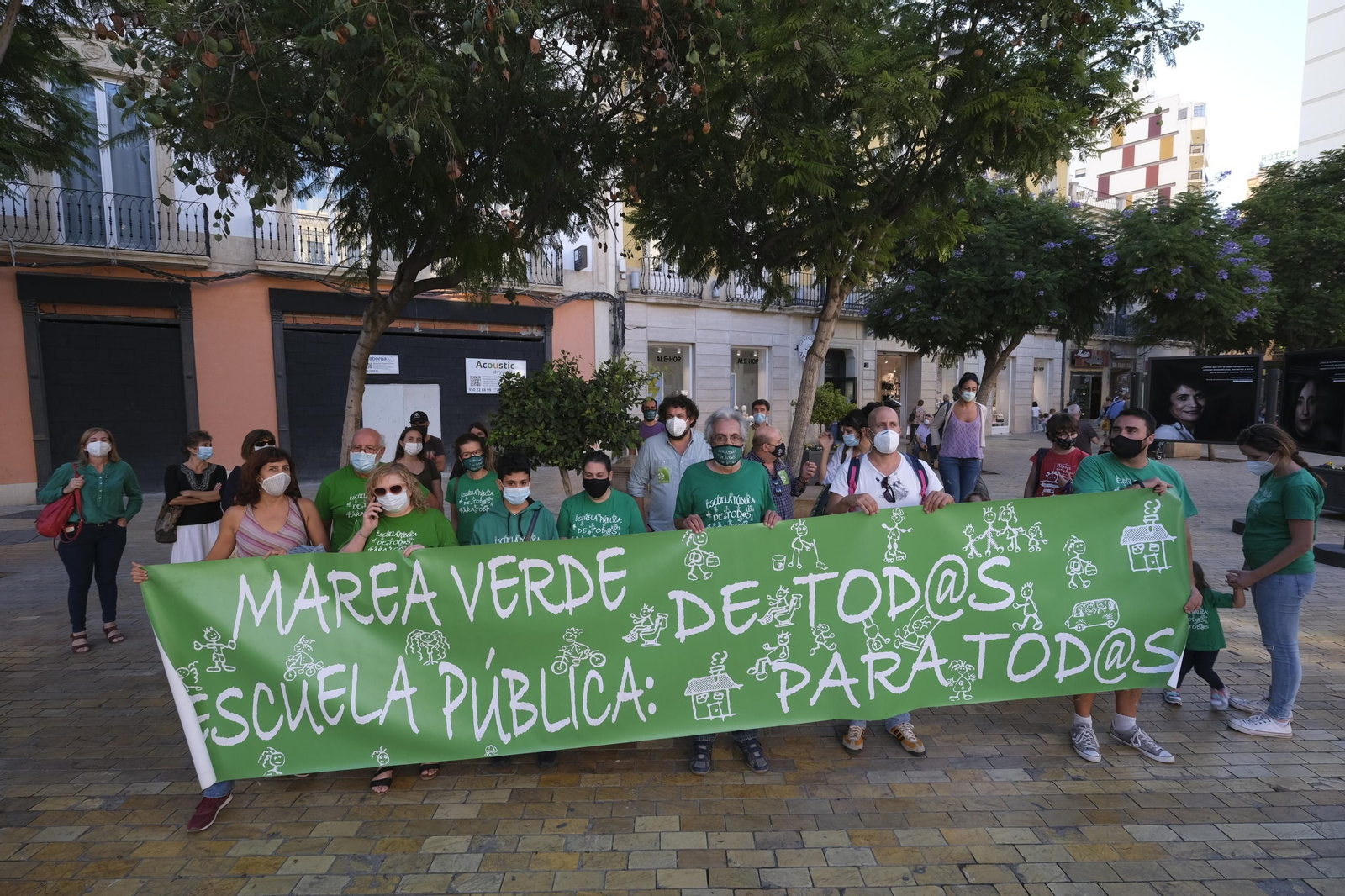 Marea Verde en la Puerta de Purchena.