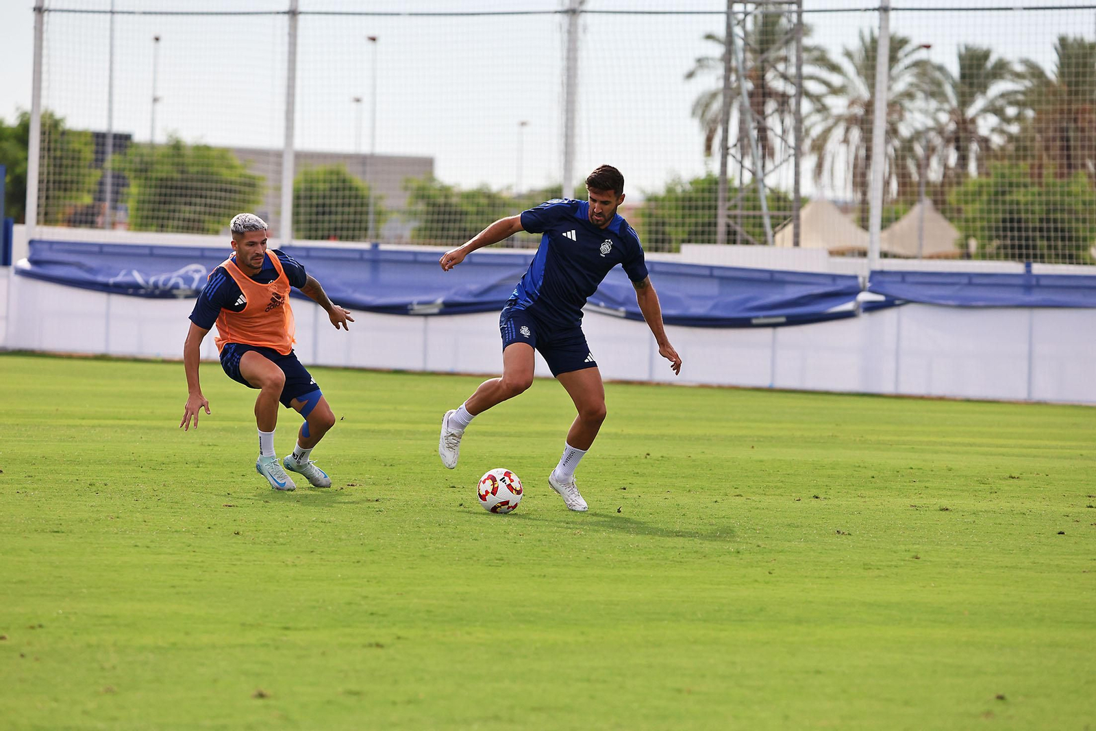 Entrenamiento del Recreativo de Huelva