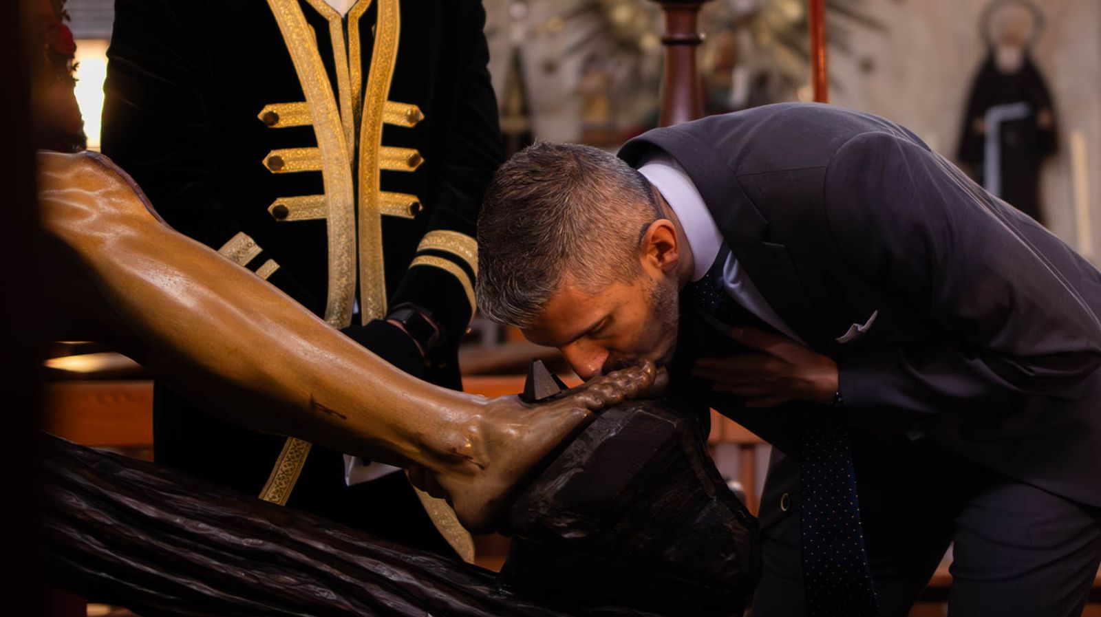 Los besapiés y besamanos del Domingo de Pasión en Jerez