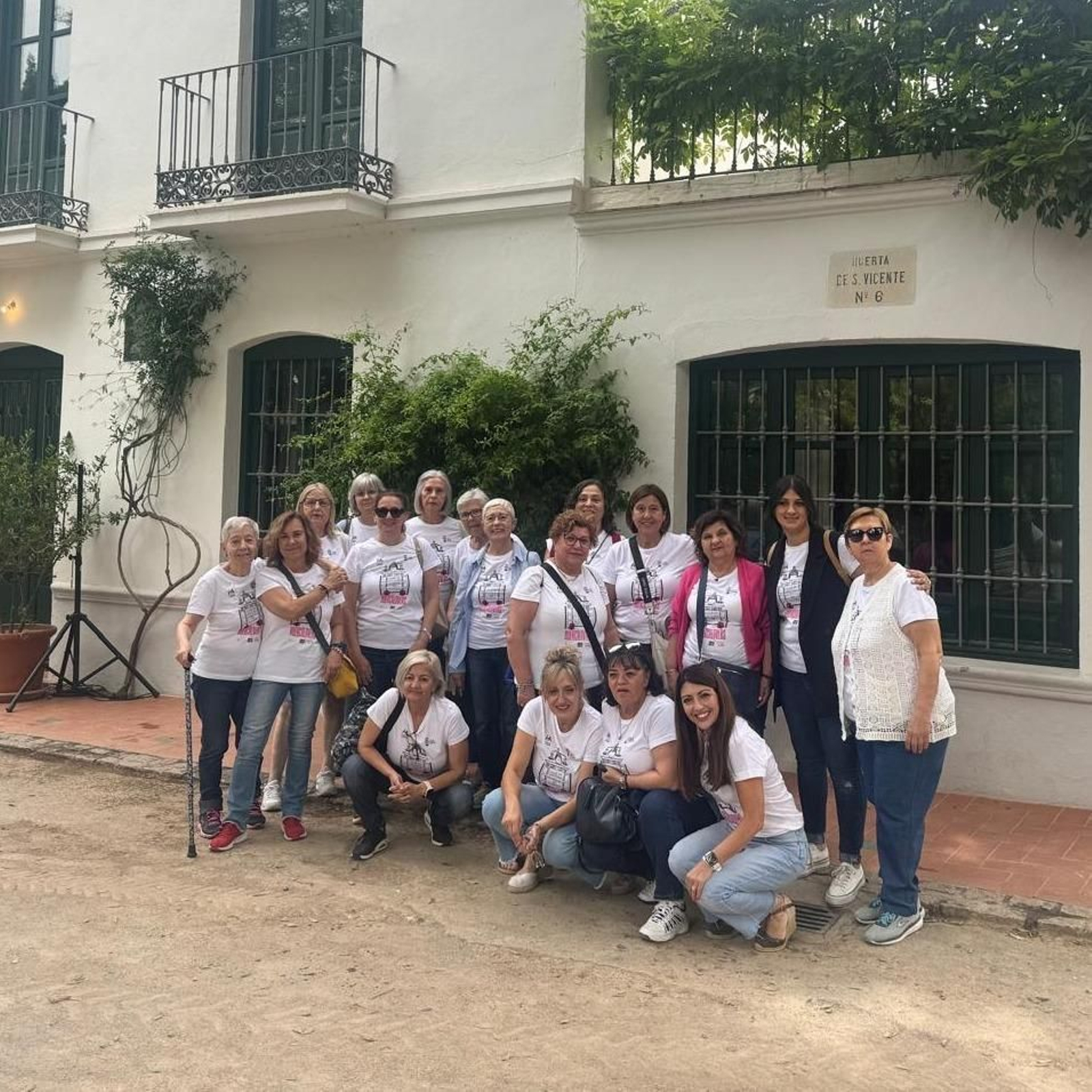 Posado en la Casa Museo de García Lorca.