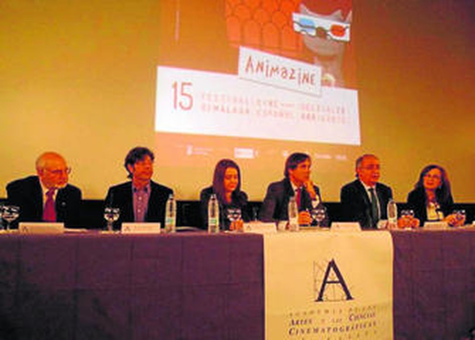 Presentación de Animazine, ayer, en Madrid.
