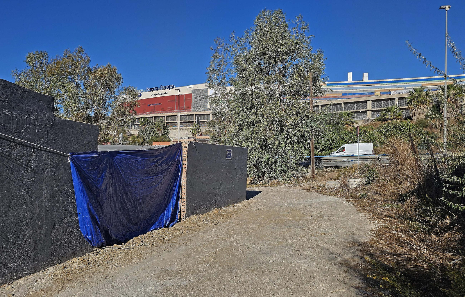 Fotos de los desperfectos de la barriada de La Capelina en Algeciras