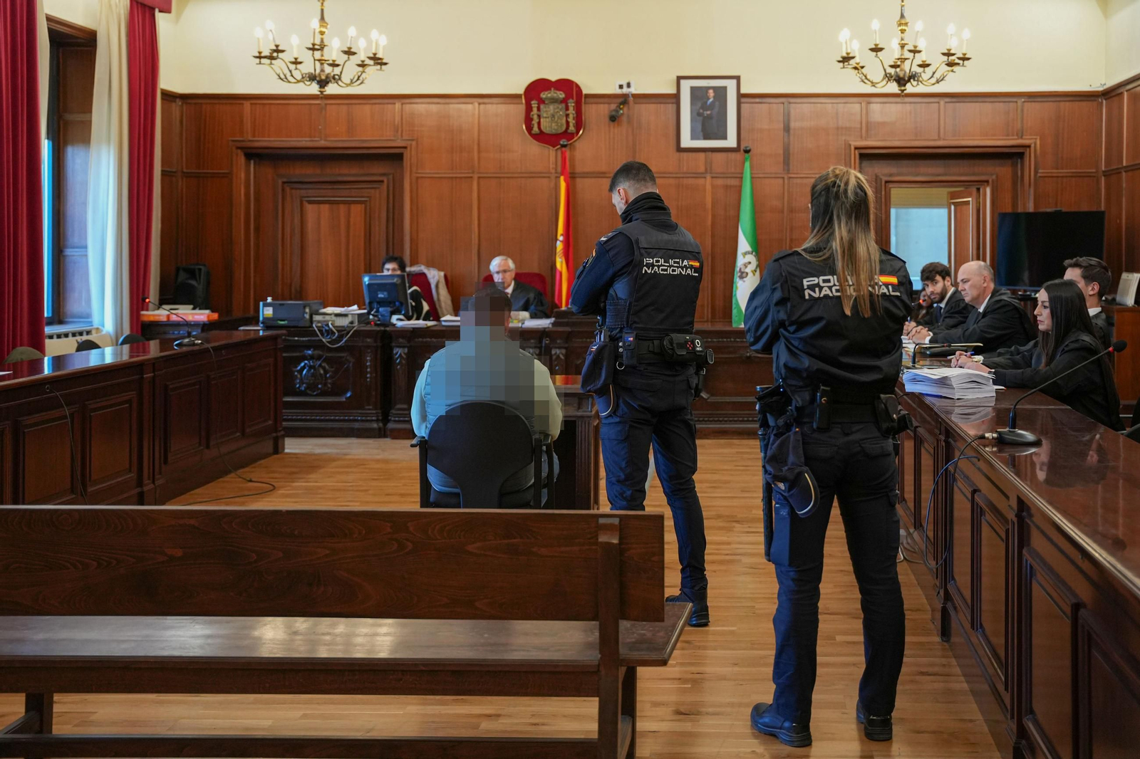 Imagen de archivo de un juicio.