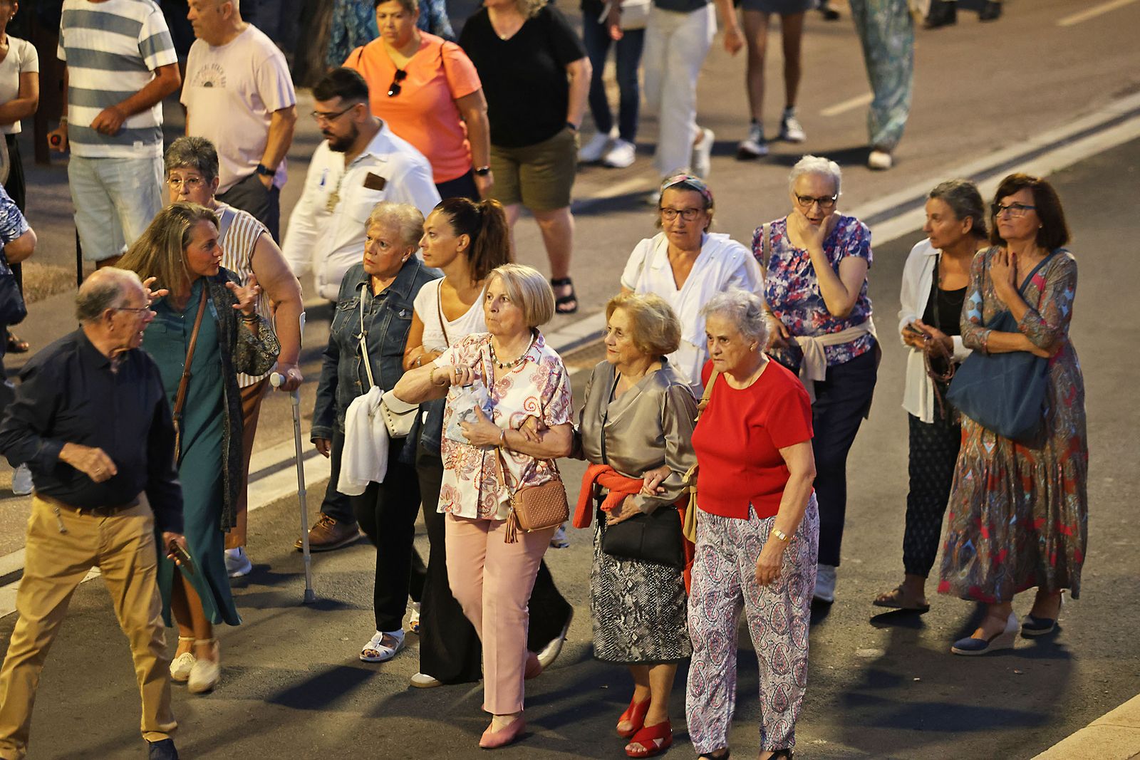 La bajada de la Virgen de La Cinta en imágenes