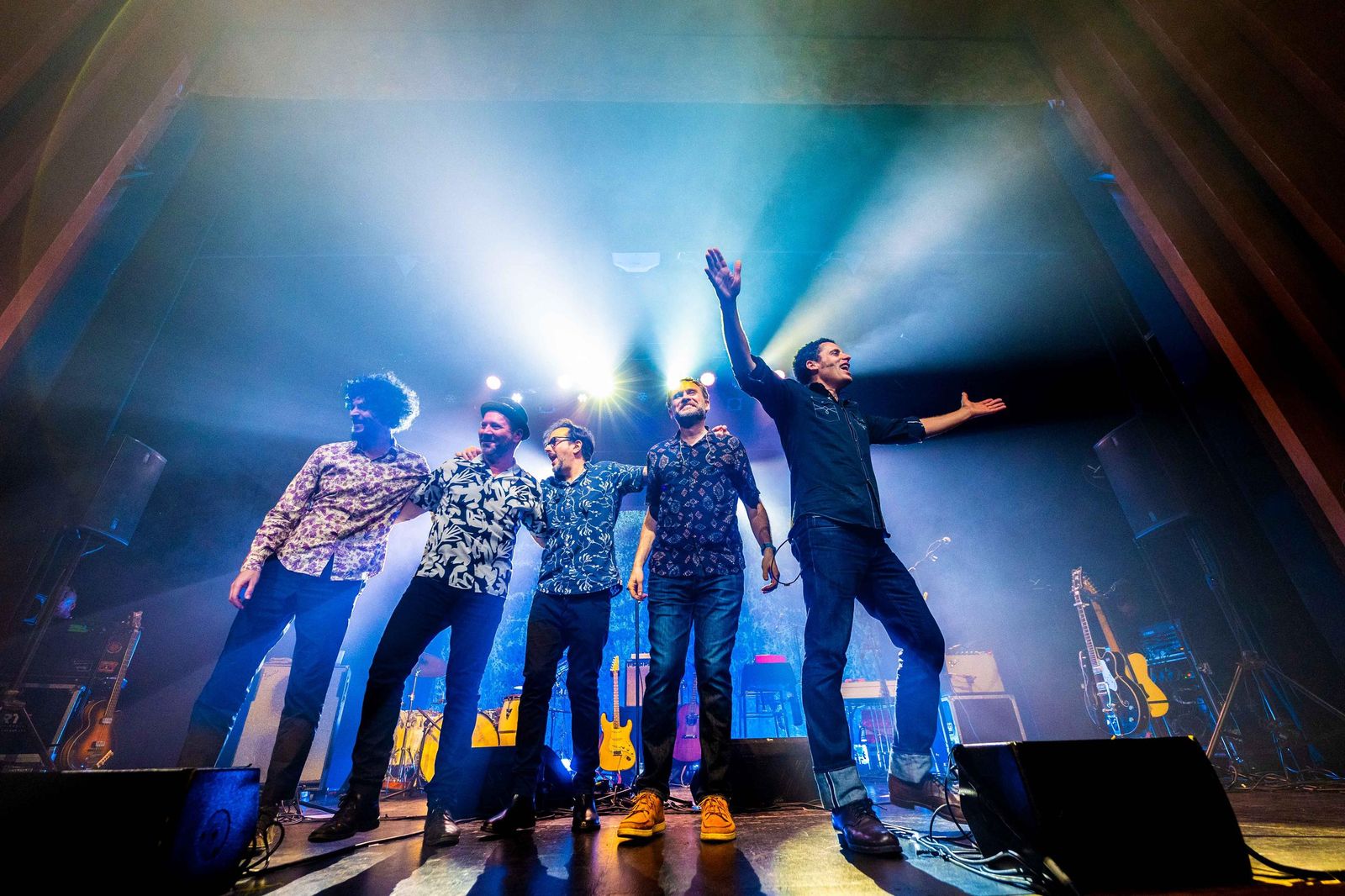 Espectacular concierto de Depedro en el Teatro de las Cortes de San Fernando