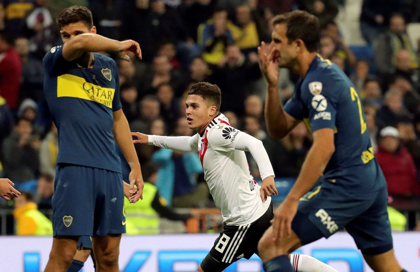 Las imágenes de la final de la Copa Libertadores entre el River Plate y el Boca Juniors