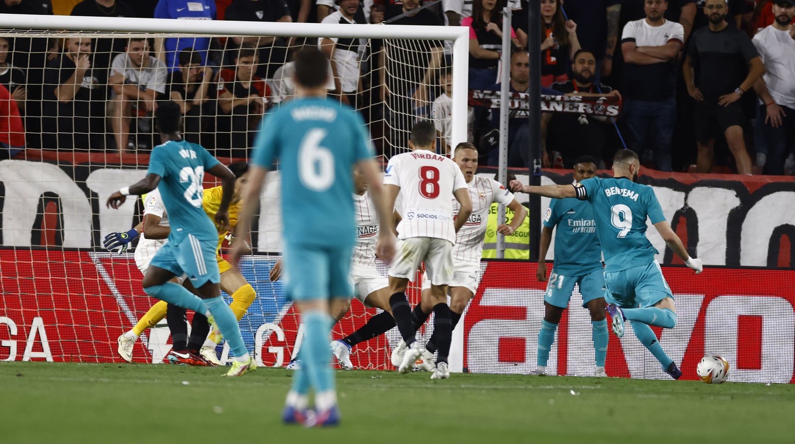 Las imágenes del Sevilla- Real Madrid