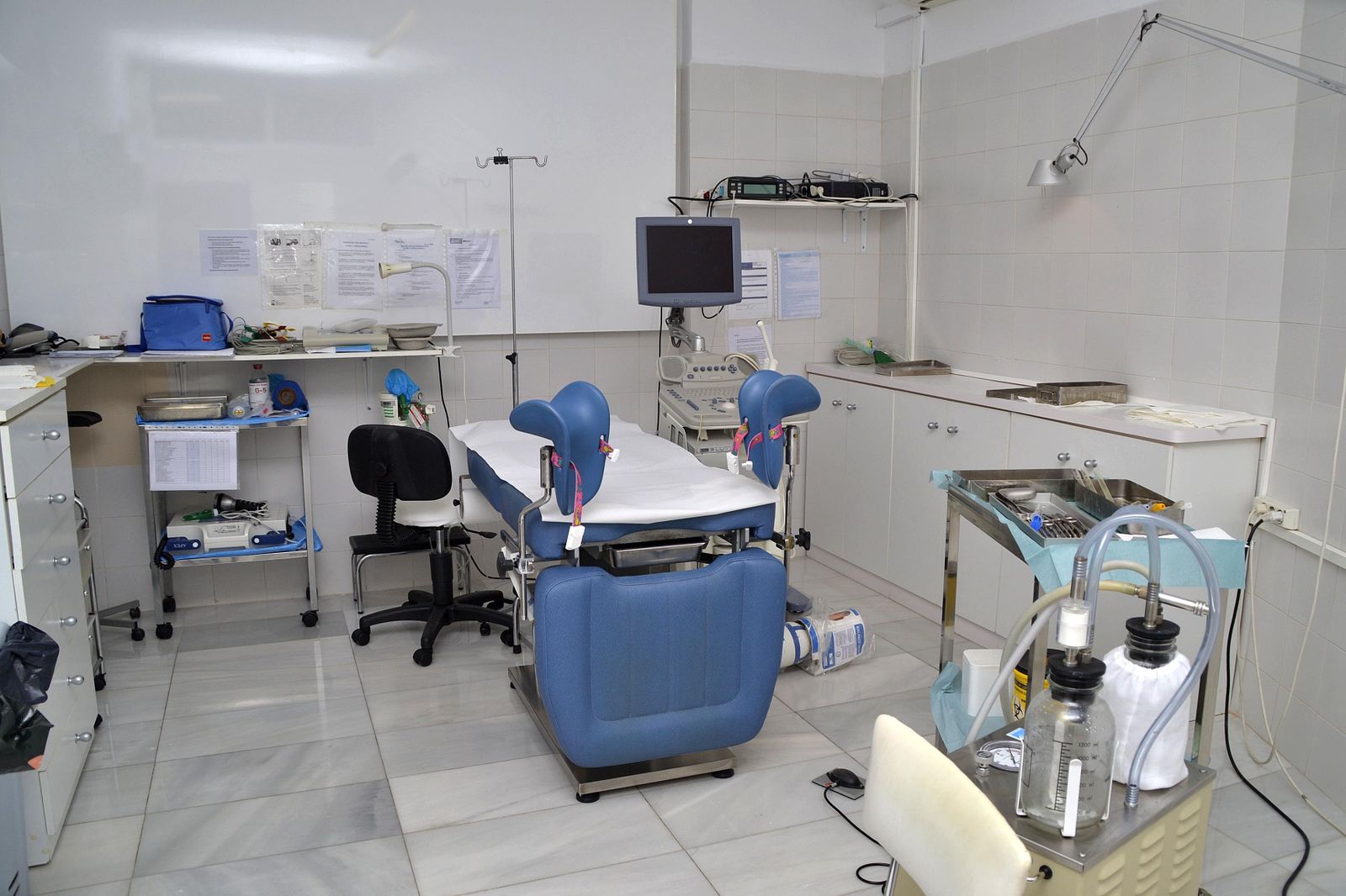 Imagen de archivo de una clínica de aborto voluntario de embarazo